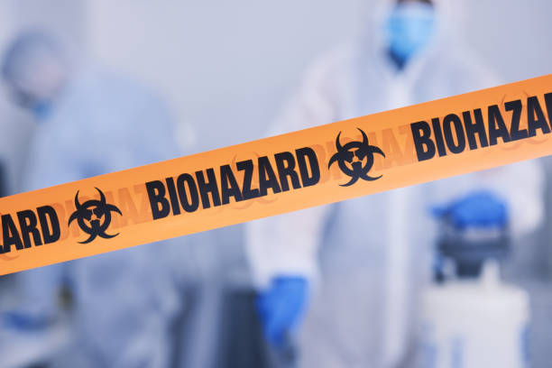 Professional Blood Cleanup technician working in Jackson Center, OH